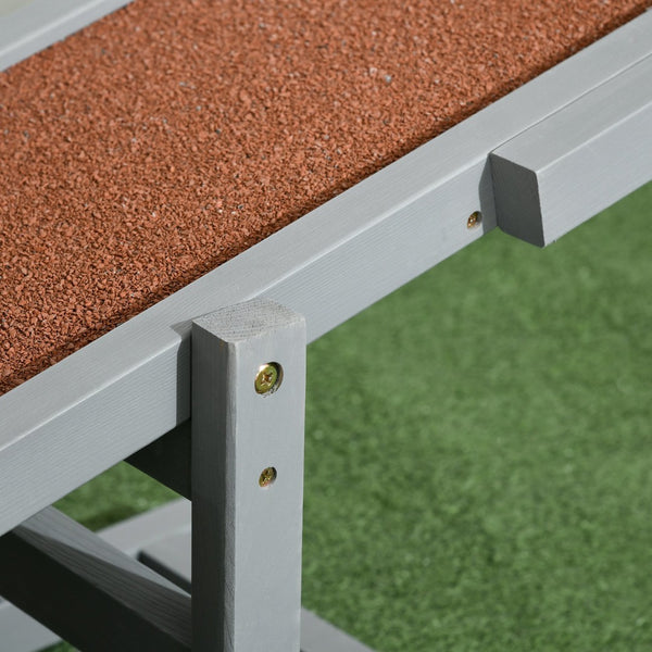 English Elm Pawhut Wooden Dog Agility Seesaw – Weather-Resistant Training Equipment For Confident Pets, 71" Long W2225P166278-GIGA