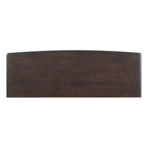 English Elm 40" Retro Console Table with Dual Cabinet Storage Pine Frame Entryway Foyer Navy Blue W1202P146347
