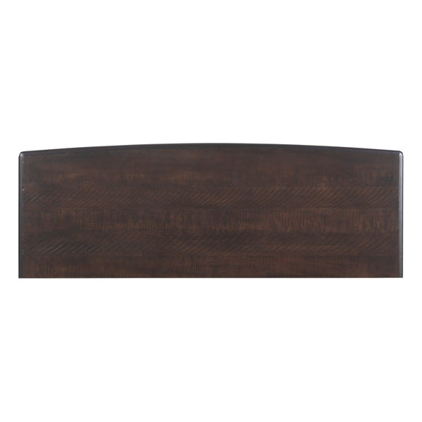 English Elm 40" Retro Console Table with Dual Cabinet Storage Pine Frame Entryway Foyer Navy Blue W1202P146347