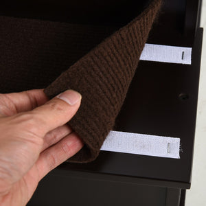 English Elm Pawhut Pet Stairs For Small Dogs & Cats, Cushioned Steps With Washable Cover, Safe & Sturdy Design W2225P166282-GIGA