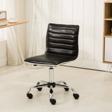 Fremo Chromel Adjustable Office Chair, Black - Swivel & Height Adjustable