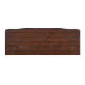 English Elm 40" Retro Console Table with Dual Cabinet Storage Pine Frame Entryway Foyer Light Espresso W1202P146346