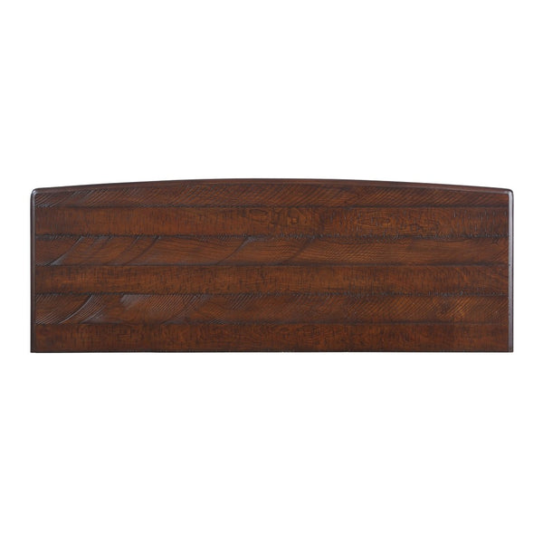 English Elm 40" Retro Console Table with Dual Cabinet Storage Pine Frame Entryway Foyer Light Espresso W1202P146346