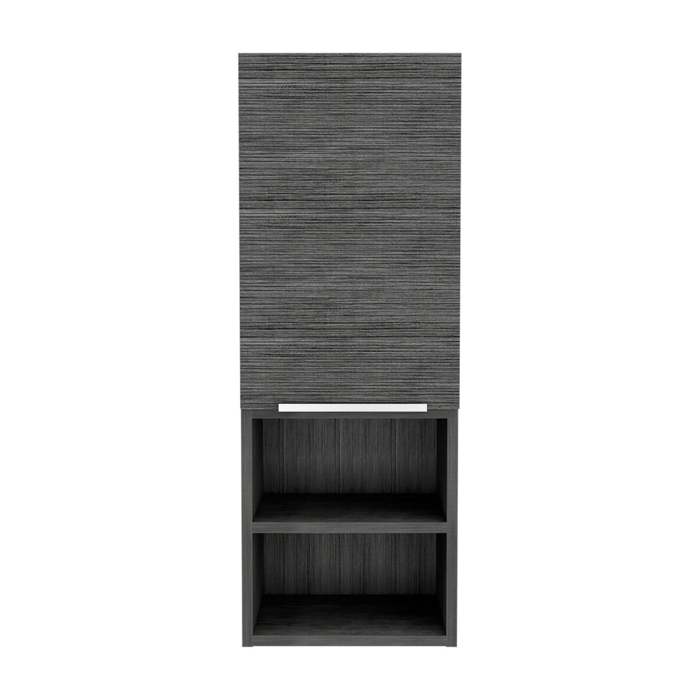 English Elm Medicine Cabinet With Smokey Oak Finish - Stylish 32" Wall-Mount Storage For Toiletries & Essentials B097133164