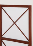 English Elm 3-Panel Screen Room Divider, Walnut