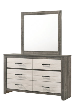 English Elm Rhett Dresser - White Farmhouse Charm With Ample Storage, Durable Construction & Rustic Style B132P162359-GIGA