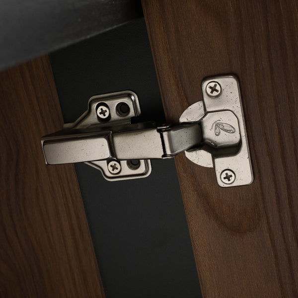 English Elm 24'' Modern Bathroom Vanity without Top Sink Engineered Wood Storage Cabinet with Soft-Closing Doors and Easy Assembly Brown W1972P164278