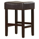 Christopher Knight Home® - Noble House - - Set Of 2, 26.75" Backless Leather Counter Height Barstool