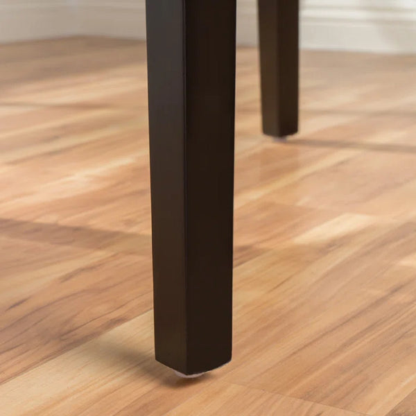 English Elm Christopher Knight Home® - 28-inch Modern PU Leather Swivel Counter Stool with Round Seat, Dark Brown, 41"H, Easy Wipe Clean Finish 57178.00PU