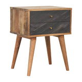 English Elm Slade Bedside