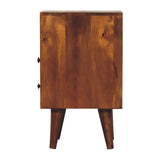 English Elm Mini Classic Chestnut Bedside