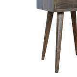 English Elm Mini Grey Washed Bedside