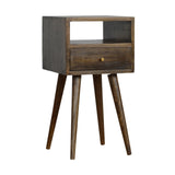 English Elm Mini Grey Washed Bedside