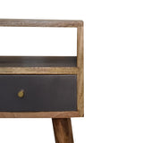 English Elm Mini Slate Painted Bedside