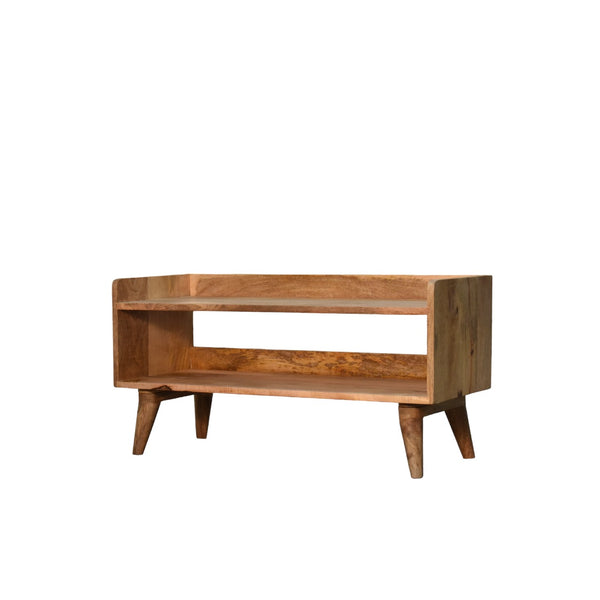 English Elm Oak-Ish Scandinavian Storage Bench - Stylish Seating & Hidden Storage For Entryways, Bedrooms & More B182P166669