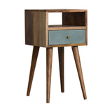 English Elm Mini Duck Egg Painted Bedside