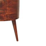 English Elm Odyssey Tripod Bedside