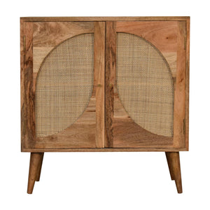 English Elm Close-Knit Leaf Cabinet