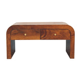 Darcy Chestnut Coffee Table - Timeless Elegance for Stylish Home Decor, 31.50 x 19.69 x 15.75