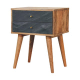 English Elm Slade Bedside