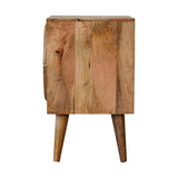 English Elm Larissa Door Bedside