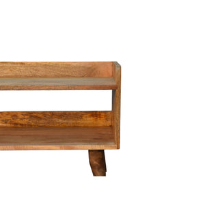 English Elm Oak-Ish Scandinavian Storage Bench - Stylish Seating & Hidden Storage For Entryways, Bedrooms & More B182P166669