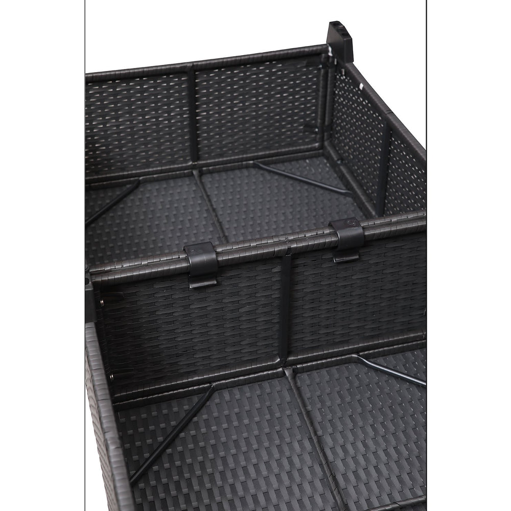 English Elm Outdoor 7-Piece Pe Rattan Patio Furniture Set With Cushions - Stylish, Durable & Weather-Resistant! W213S00042