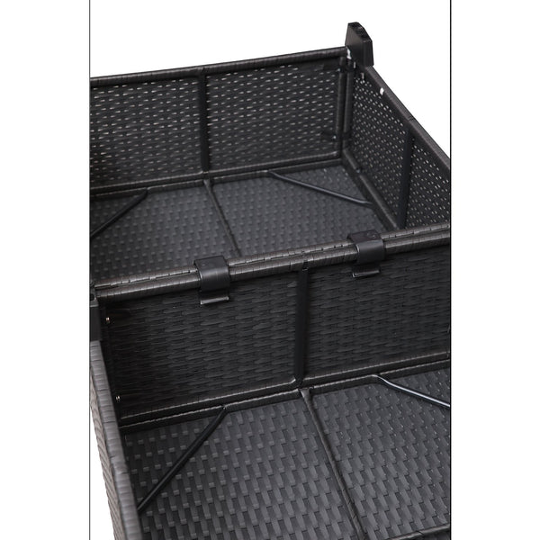 English Elm Outdoor 7-Piece Pe Rattan Patio Furniture Set With Cushions - Stylish, Durable & Weather-Resistant! W213S00042