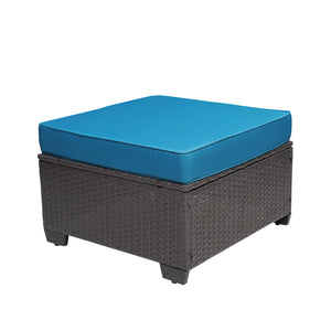 English Elm Outdoor 7-Piece Pe Rattan Patio Furniture Set With Cushions - Stylish, Durable & Weather-Resistant! W213S00042