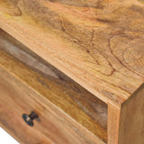 English Elm Mini Oak-Ish Classic Open Bedside