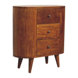 English Elm Mini Chestnut Cabinet