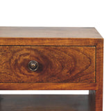 English Elm Mini Classic Multi Chestnut Bedside