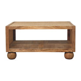 Timeless Elegance Larissa Large Coffee Table: Functional & Stylish Home Furnishing, 31.50 x 31.50 x 15.75