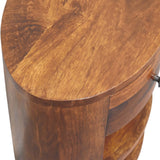 English Elm Cortez Chestnut Bedside