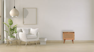 English Elm Larissa Multifunctional Storage Stool With Lid - Stylish Oak Finish, Rattan Detail, And Compact Design B182P166602