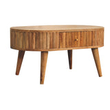 English Elm Stripe Coffee Table