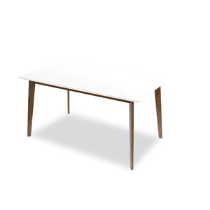 English Elm Ashcroft Furniture - Carlos Mid-Century Modern Solid Wood Dining Table – Stylish, Durable, Seats 4-6 For Any Setting B183P201710