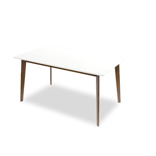English Elm Ashcroft Furniture - Carlos Mid-Century Modern Solid Wood Dining Table – Stylish, Durable, Seats 4-6 For Any Setting B183P201710
