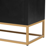 English Elm Light Luxury Designed Cabinet With Unique Support Legs and Adjustable Shelves, Suitable For Living Rooms, Corridors, and Study Rooms.