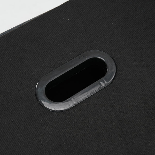 English Elm Dark Gray Tufted Upholstered Armchair with Storage Ottoman, Cup Holders, Side Pocket & Metal Frame W1901P149126