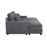 English Elm 90'' Square Arm Sofa With Removable Back Cushions and 2 Pillows,Couch For Living Room, Office, Apartment