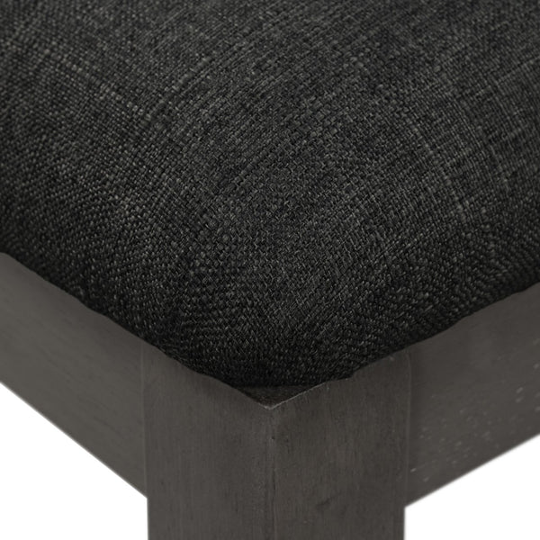 English Elm TOPMAX Counter Height 5-Piece Rustic Farmhouse Dining Set with Built-In Storage and Cushioned Seats Gray SP011135AAE