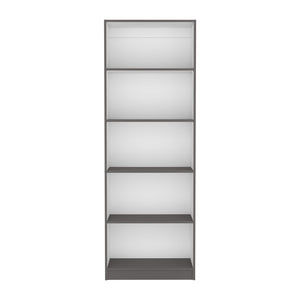 English Elm Vinton 4-Tier Bookcase with Spacious Vertical Shelves, Pine Construction, Easy Assembly, Modern Appeal Multicolor 44.88 L x 28.35 W x 3.15 H B097P167417