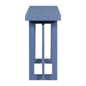 English Elm U_Style 64.5'' Modern Console Table With Unique Triple Rectangle Legs - Stylish Entryway & Living Room Furniture N711P230809V-GIGA