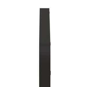 English Elm Wall Mirror Matte Black Metal Frame Rectangular 24x36 Bathroom Vanity Bedroom Decor W1435P151589