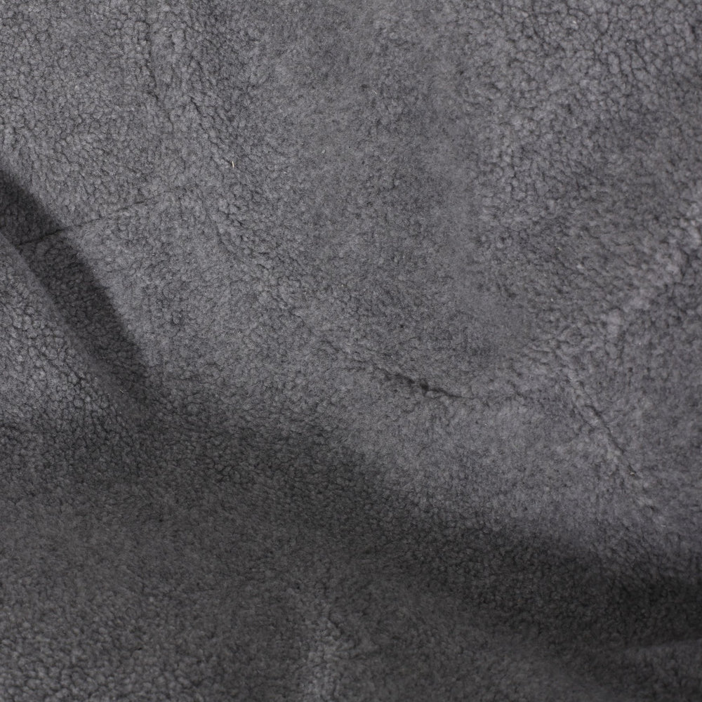 English Elm Kavel Plush Rounded Bean Bag Chair with Removable Washable Cover, High-Density Foam Comfort Seat Gray B181P163042