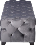 Christopher Knight Home® - Noble House - Piper Modern Glam Tufted Velvet Ottoman Bench