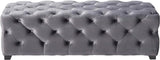 Christopher Knight Home® - Noble House - Piper Modern Glam Tufted Velvet Ottoman Bench