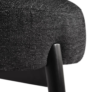 English Elm Christopher Knight Home® - ACCENT Chair with Plush Foam Cushion and Birch Wood Frame — Cozy, Supportive Seating for Living Room Black 74661.00BLK