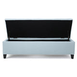 Christopher Knight Home® - Noble House - Ottilie Contemporary Button-Tufted Fabric Storage Ottoman Bench